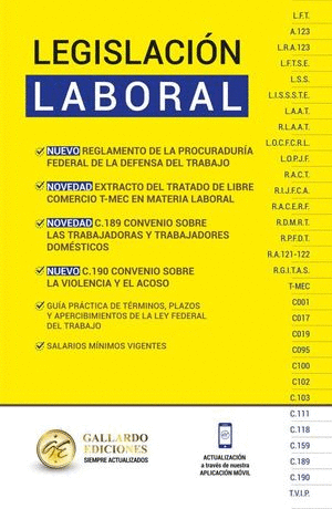 LEGISLACIÓN LABORAL. LEY FEDERAL DEL TRABAJO 2023