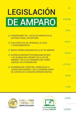 LEGISLACIÓN DE AMPARO 2023