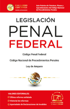 LEGISLACIÓN PENAL FEDERAL PROFESIONAL 2023