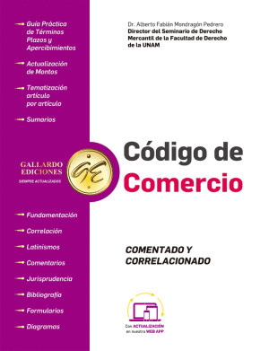 CÓDIGO DE COMERCIO - COMENTADO Y CORRELACIONADO. 2025