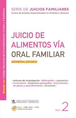 JUICIO DE ALIMENTOS VÍA ORAL FAMILIAR. (GENERALIDADES)
