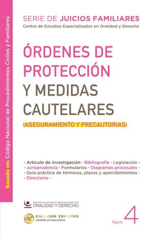 ORDENES DE PROTECCIÓN Y MEDIDAS CAUTELARES. (ASEGURAMIENTOS Y PRECAUTORIAS)