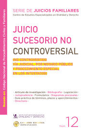 JUICIO SUCESORIO NO CONTROVERSIAL