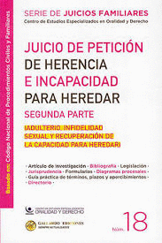 JUICIO DE PETICIÓN DE HERENCIA E INCAPACIDAD PARA HEREDAR SEGUNDA PARTE