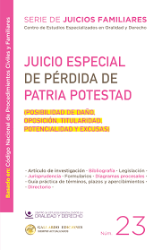 JUICIO ESPECIAL DE PÉRDIDA DE PATRIA POTESTAD