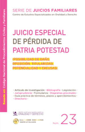 JUICIO ESPECIAL DE PÉRDIDA DE PATRIA POTESTAD