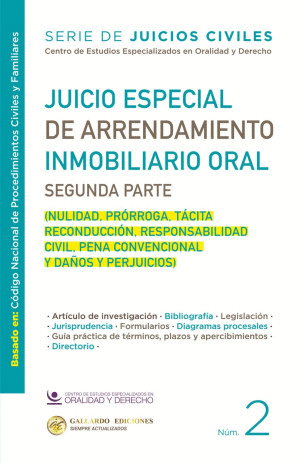 JUICIO ESPECIAL DE ARRENDAMIENTO INMOBILIARIO ORAL SEGUNDA PARTE