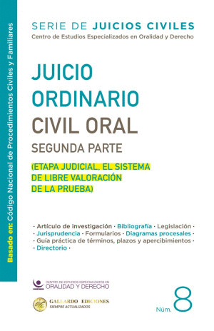 JUICIO ORDINARIO CIVIL ORAL SEGUNDA PARTE