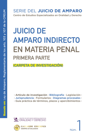 JUICIO DE AMPARO INDIRECTO EN MATERIA PENAL NUM 1