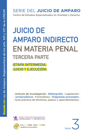 JUICIO DE AMPARO INDIRECTO EN MATERIA PENAL NUM 3