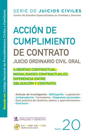 ACCIÓN DE CUMPLIMIENTO DE CONTRATO