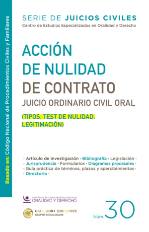 ACCIÓN DE NULIDAD DE CONTRATO