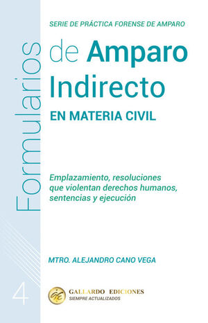 FORMULARIOS DE AMPARO INDIRECTO EN MATERIA CIVIL