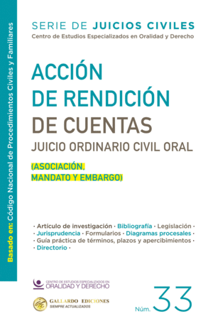 ACCION DE RENDICION DE CUENTAS NO. 33