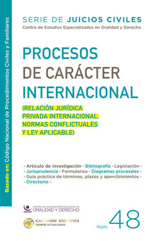 PROCESOS DE CARÁCTER INTERNACIONAL