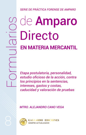 FORMULARIOS DE AMPARO DIRECTO EN MATERIA MERCANTIL