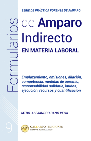 FORMULARIOS EN AMPARO INDIRECTO EN MATERIA LABORAL