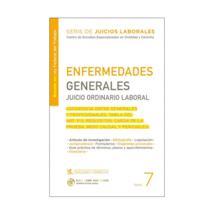 ENFERMEDADES GENERALES. JUICIO ORDINARIO LABORAL