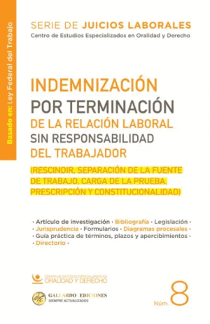 INDEMNIZACIÓN POR TERMINACIÓN DE LA RELACIÓN LABORAL SIN RESPONSABILIDAD DEL TRABAJADOR