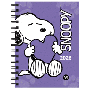 AGENDA 2026 SNOOPY: VIOLETA