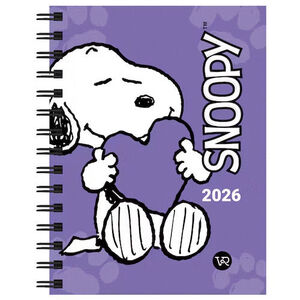 AGENDA 2026 SNOOPY: VIOLETA