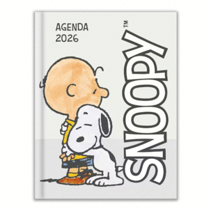 AGENDA 2026 SNOOPY GRIS (POCKET TD)