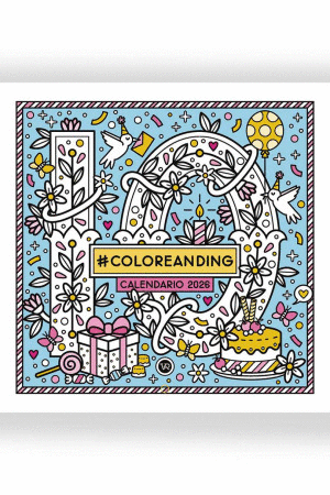 CALENDARIO 2026 #COLOREANDING