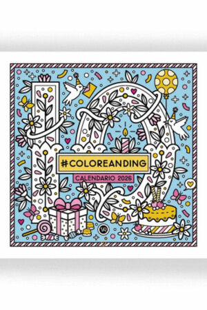 CALENDARIO 2026 #COLOREANDING