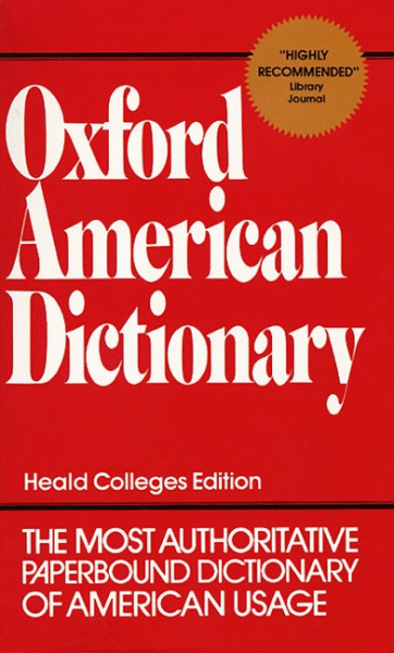 OXFORD AMERICAN DICTIONARY