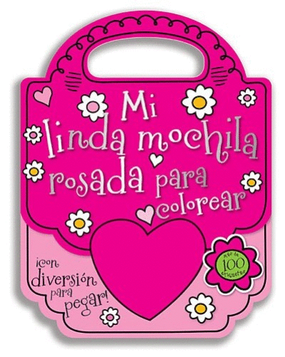 MI LINDA BOLSA ROSADA PARA COLOREAR