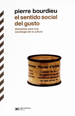 SENTIDO SOCIAL DEL GUSTO, EL