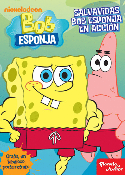 SALVAVIDAS BOB ESPONJA EN ACCION