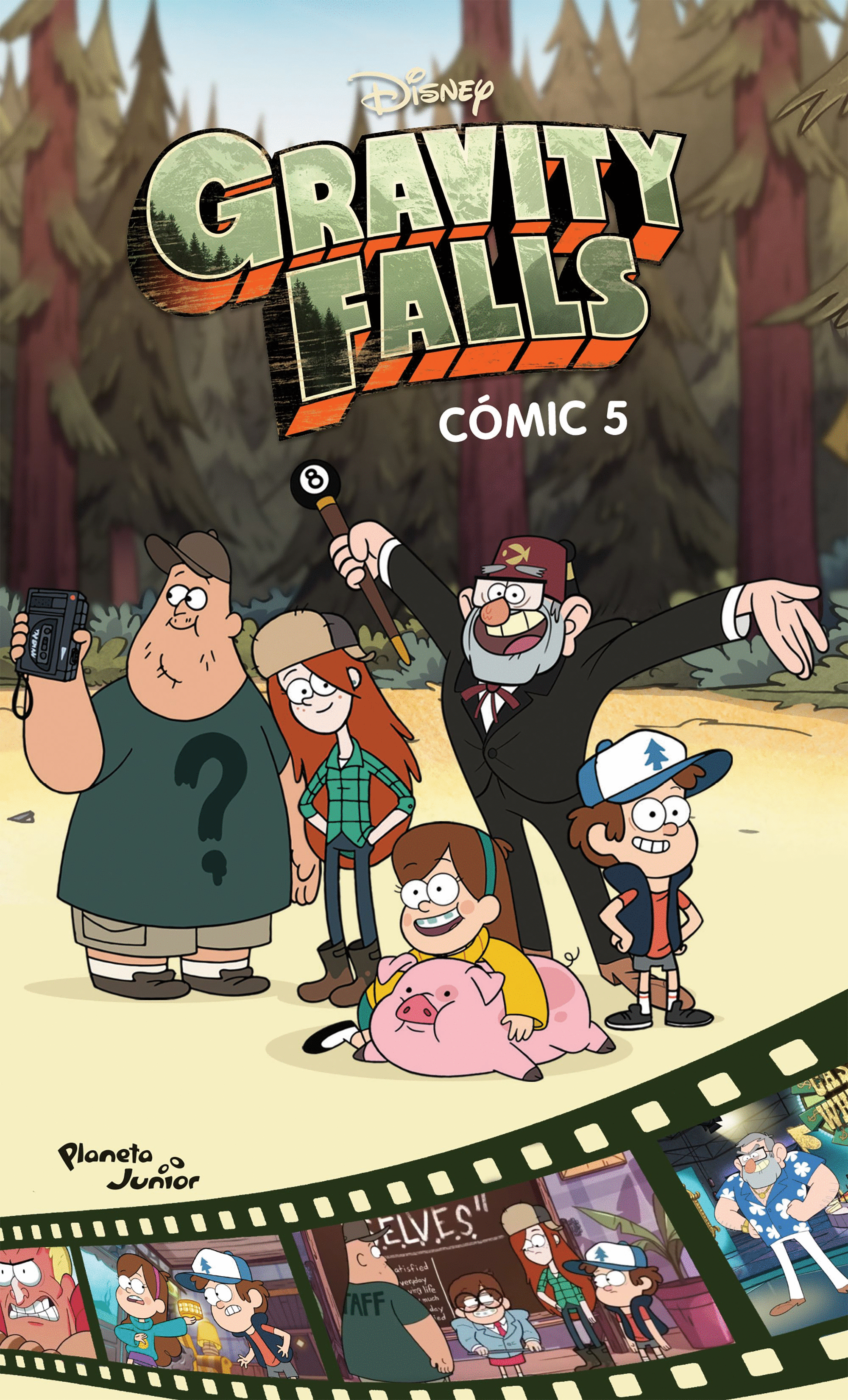 GRAVITY FALLS. CÓMIC 5