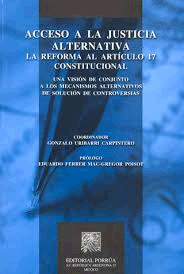 ACCESO A LA JUSTICIA ALTERNATIVA