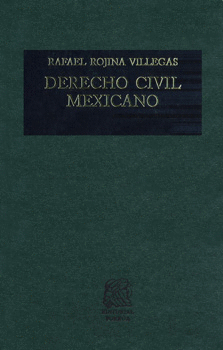 DERECHO CIVIL MEXICANO TOMO 1