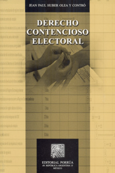 DERECHO CONTENCIOSO ELECTORAL