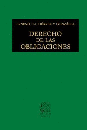 DERECHO DE LAS OBLIGACIONES