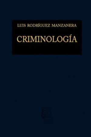 CRIMINOLOGIA 33A EDICION