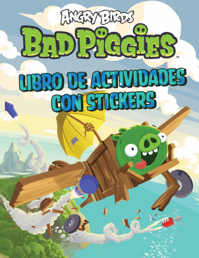 ANGRY BIRDS BAD PIGGIES LIBRO DE ACTIVIDADES CON STICKERS