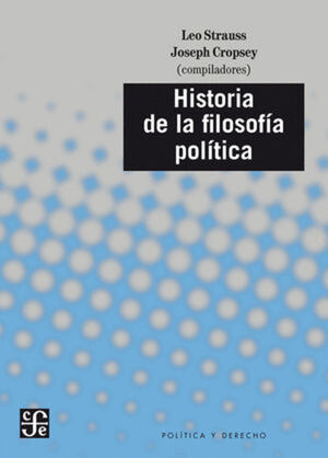 HISTORIA DE LA FILOSOFÍA POLÍTICA