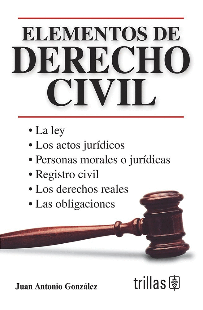 ELEMENTOS DE DERECHO CIVIL