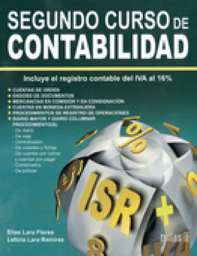 SEGUNDO CURSO DE CONTABILIDAD 15A EDICION