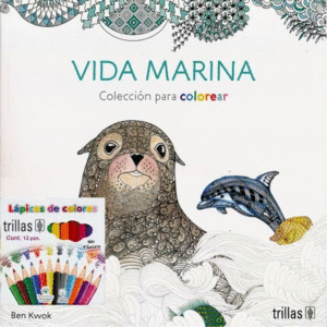 VIDA MARINA, COLECCION PARA COLOREAR