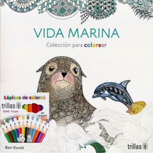 VIDA MARINA, COLECCION PARA COLOREAR