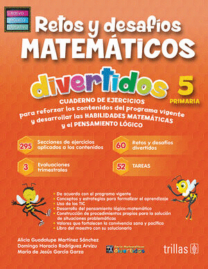 RETOS Y DESAFIOS MATEMATICOS DIVERTIDOS 5. PRIMARIA / 3 ED.
