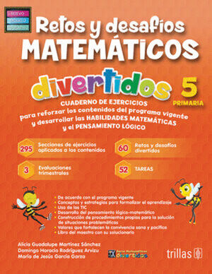RETOS Y DESAFIOS MATEMATICOS DIVERTIDOS 5 / 3A ED.