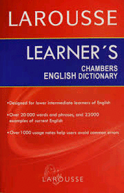 LEARNERS CHAMBERS ENGLISH DICTIONARY