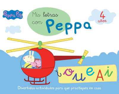 MIS LETRAS CON PEPPA 4 AÑOS