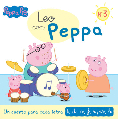 LEO CON PEPPA UN CUENTO PARA CADA LETRA T, D, N, F, R/RR, H.