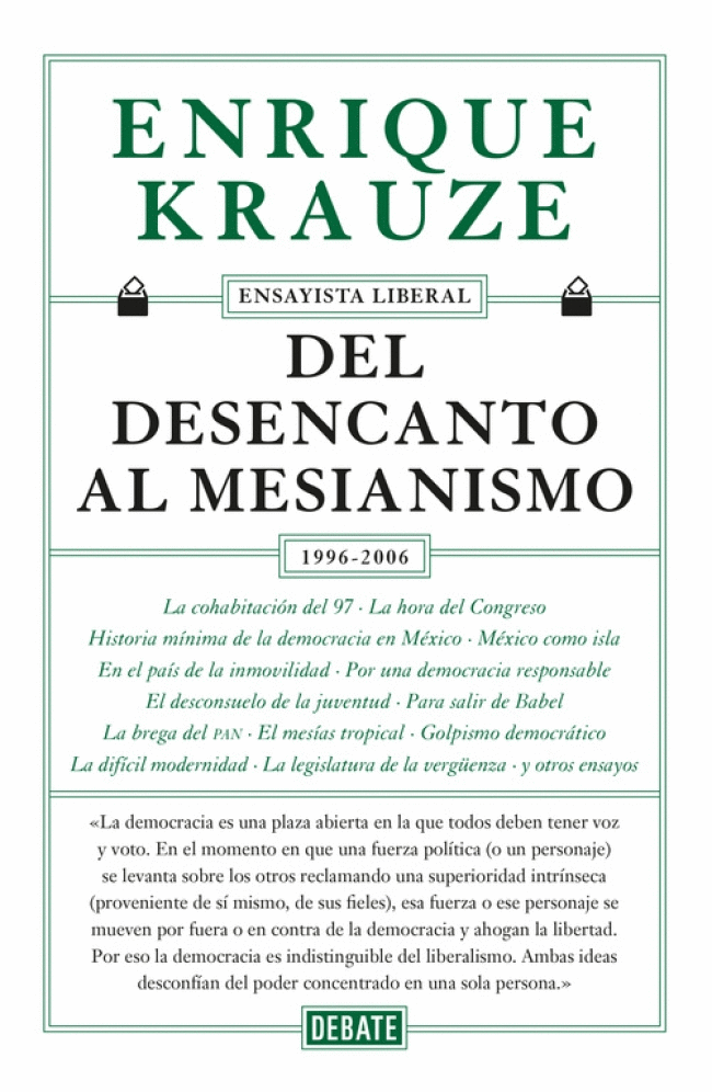 DEL DESENCANTO AL MESIANISMO (1996-2006)